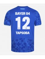 Moške Nogometnih dresov Bayer Leverkusen Edmond Tapsoba #12 Tretji 2025-26 Kratki rokavi Moške Nogometnih dresov Bayer Leverkusen Edmond Tapsoba #12 Tretji 2025-26 Kratki rokavi